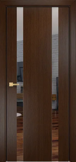 Дверь Оникс Верона 2 венге, белый триплекс. Фото №2