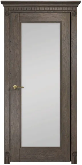 Двери в интерьере - Дверь Оникс Италия 1 дуб античный, сатинат белый
