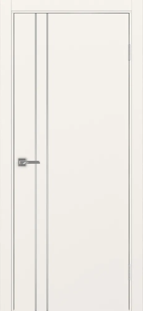 Двери в интерьере - Дверь Эко 205 бежевый молдинг SC, кромка ABS, глухая