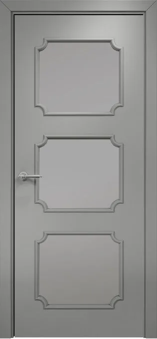Двери в интерьере - Дверь Оникс Валенсия эмаль RAL 7036, сатинат графит