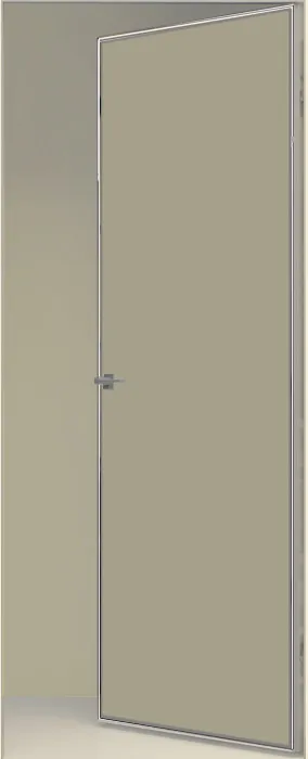 Двери в интерьере - Дверь скрытая ИУ-42 AL с 4-х сторон, эмаль серый шелк, revers 2,11 м