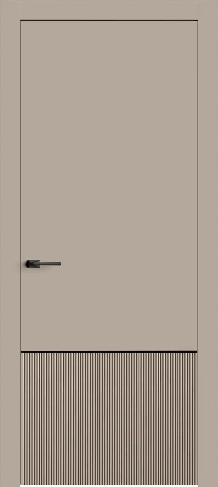Двери в интерьере - Дверь Лайн9М эмаль NCS 3005-Y50R, глухая