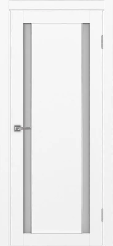 Двери в интерьере - Дверь Эко 522.212 АПП белый снежный молдинг SC, сатинат