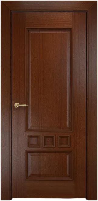 Двери в интерьере - Дверь Оникс Амстердам красное дерево, глухая