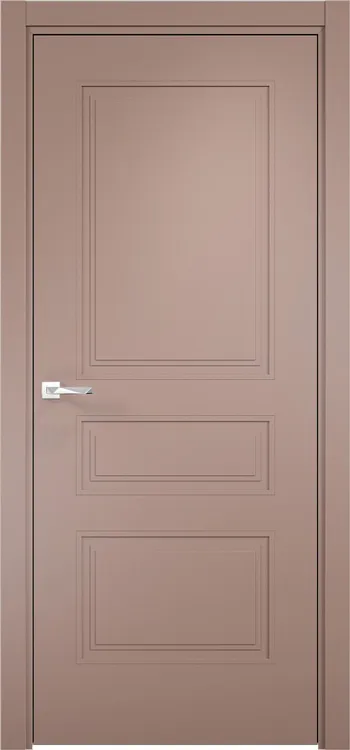 Двери в интерьере - Дверь V Лоярд эмалит Ларедо 4 софт мокко, глухая