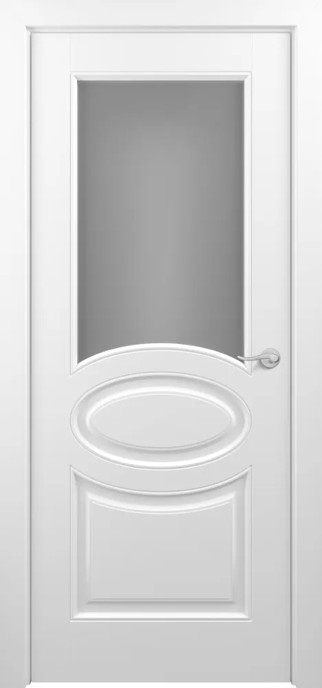 Двери в интерьере - Дверь Z Provans Т2 эмаль белая, сатинат