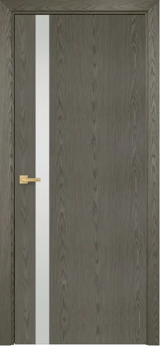 Двери в интерьере - Дверь Оникс Верона 1 дуб арктик, триплекс белый