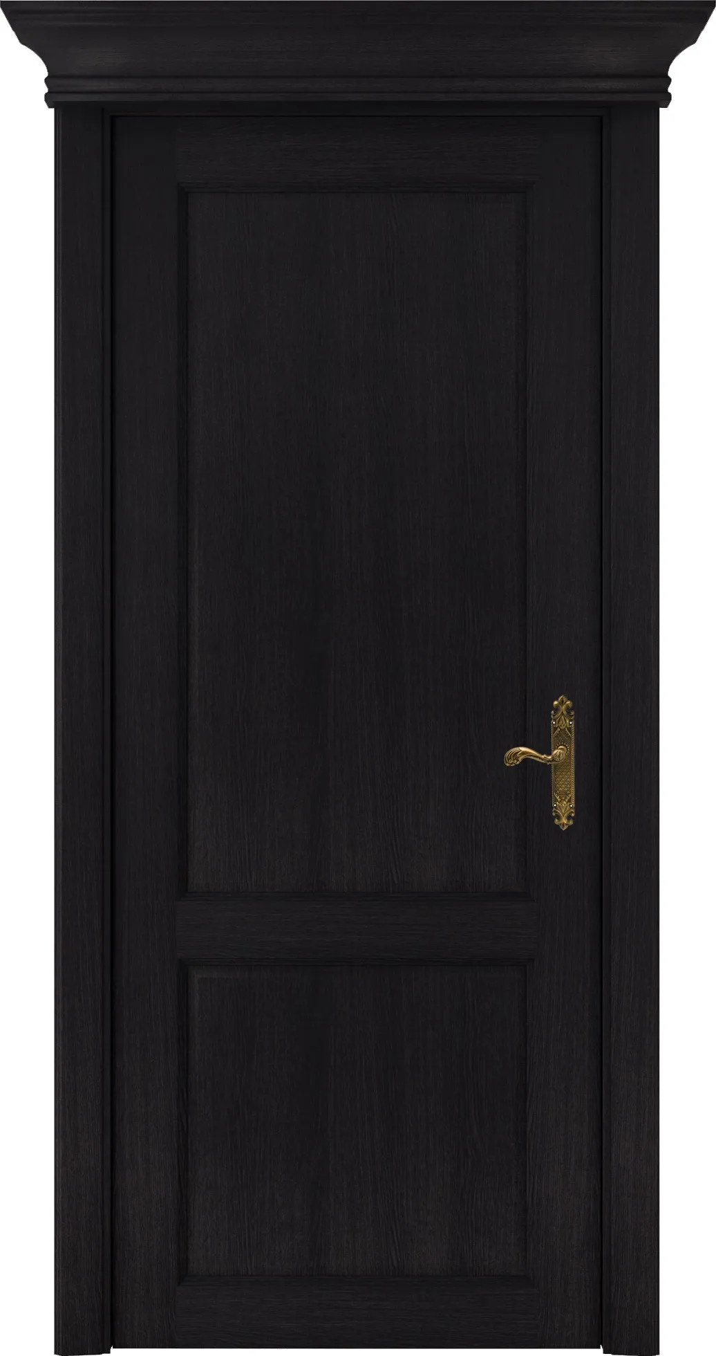 Двери в интерьере - Дверь Статус CLASSIC 511 дуб черный, глухая