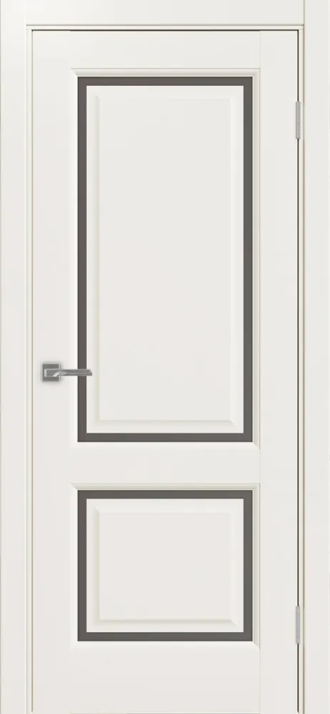 Двери в интерьере - Дверь Эко Neo 602С.2121 бежевый, сатинат бронза