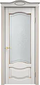 Схожие товары - Дверь Итальянская Легенда массив ольхи ОЛ33 белый грунт с патиной золото, стекло 33-1