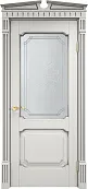 Схожие товары - Дверь Итальянская Легенда массив ольхи ОЛ7.2 белый грунт с патиной серебро, стекло 7-2
