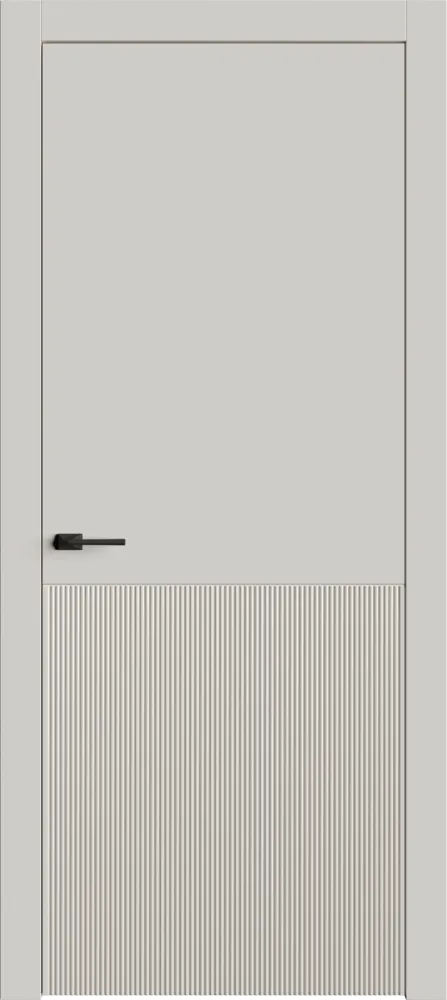 Двери в интерьере - Дверь Линнея-8 эмаль латте, глухая