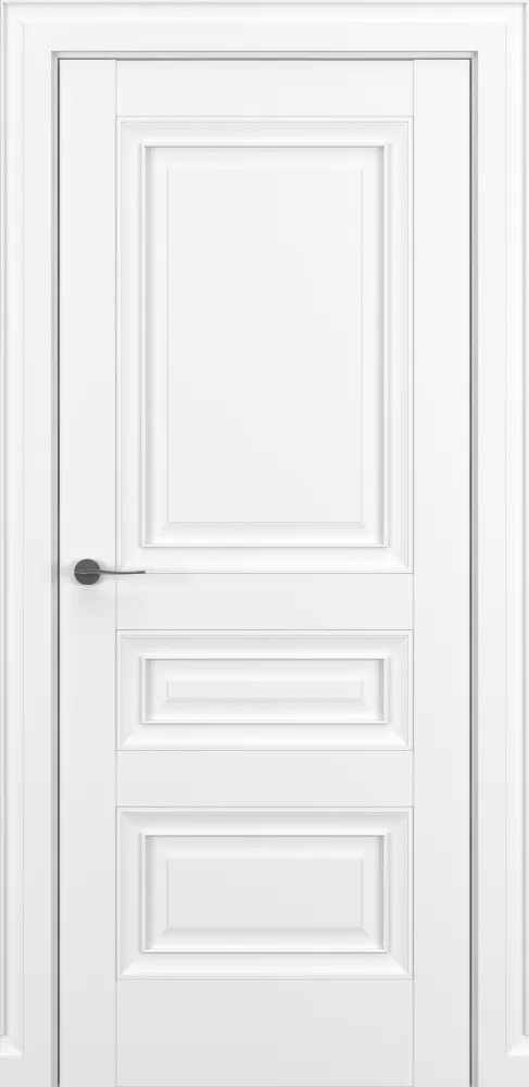 Двери в интерьере - Дверь Z Ампир В1 экошпон белый, глухая