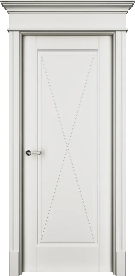 Двери в интерьере - Дверь ТанХ эмаль RAL 9010, глухая