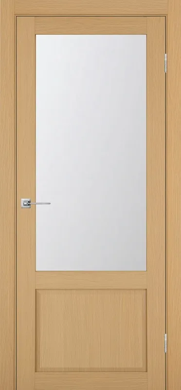 Двери в интерьере - Дверь Эко 640.21 ОФ3 ясень темный, сатинат