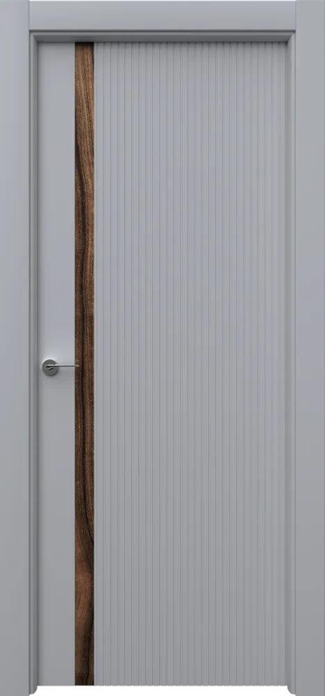 Двери в интерьере - Дверь БатВ1 эмаль RAL 7047, глухая