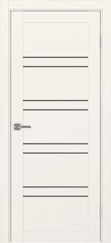 Двери в интерьере - Дверь Эко 560.12 бежевый, сатинат бронза