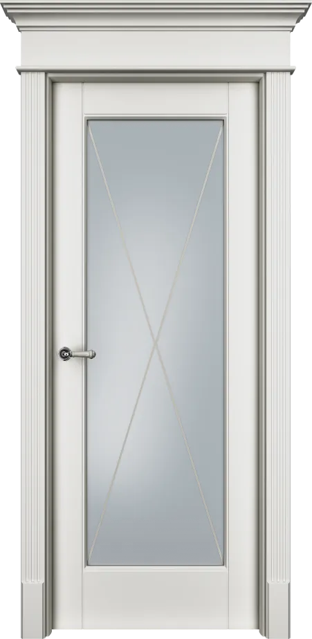 Двери в интерьере - Дверь ТанХС эмаль RAL 9010, сатинат