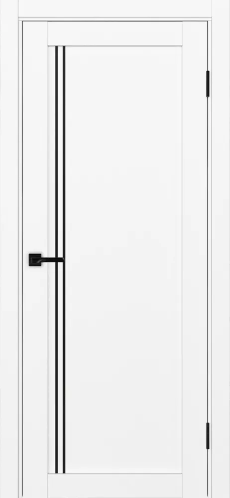 Двери в интерьере - Дверь Эко 566.111 АПП белый снежный молдинг SB, глухая