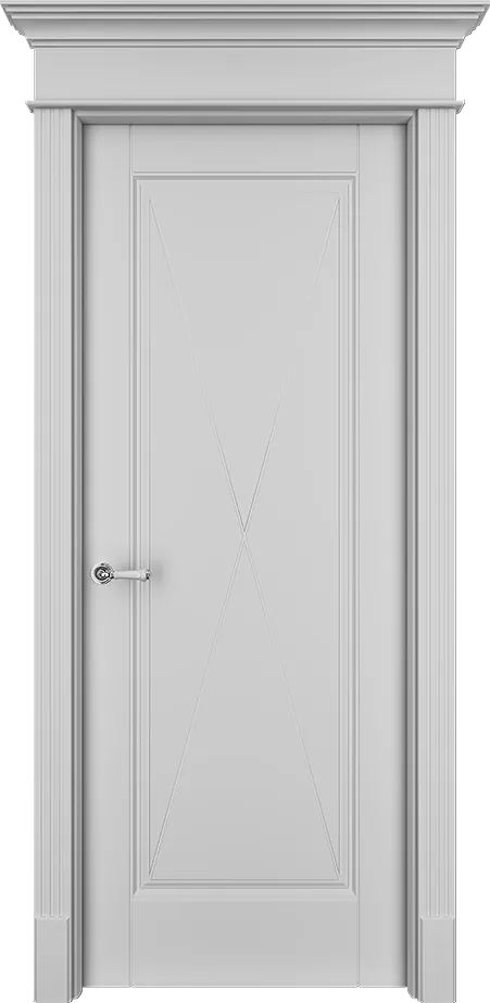 Двери в интерьере - Дверь ТанХ белая, глухая