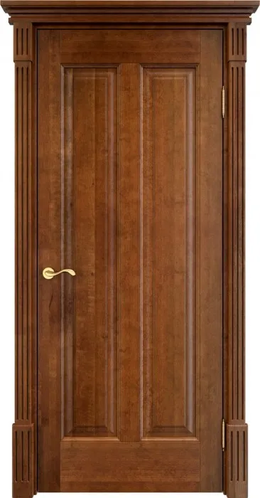 Двери в интерьере - Дверь ПМЦ массив ольхи ОЛ102 коньяк, глухая