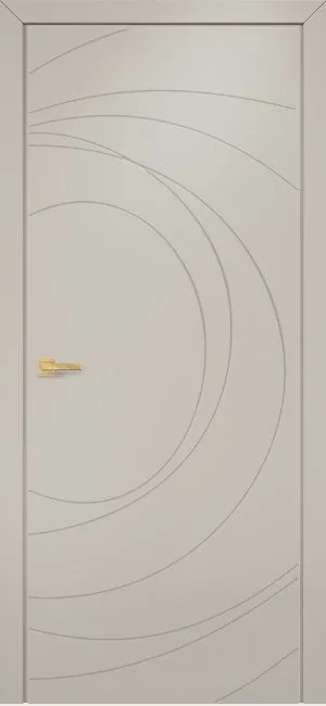 Двери в интерьере - Дверь Оникс Концепт №9 эмаль латте, глухая