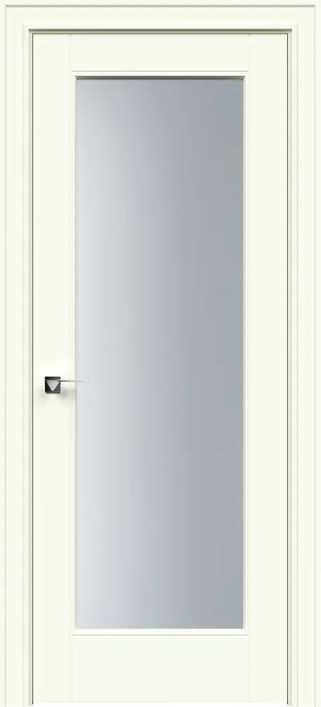 Двери в интерьере - Дверь ДелтС эмаль RAL 9010, сатинат