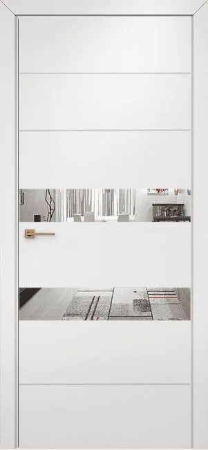 Двери в интерьере - Дверь Оникс Лайн CPL белый, глухая