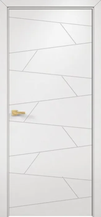 Двери в интерьере - Дверь Оникс Концепт №2 эмаль белая, глухая