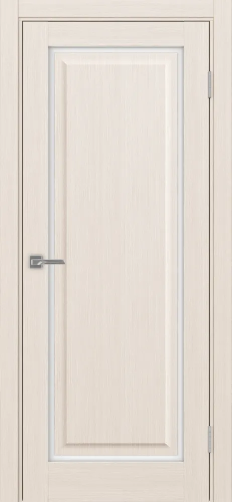 Двери в интерьере - Дверь Эко 601С.21 ОФ4 ясень перламутровый, lacobel белый