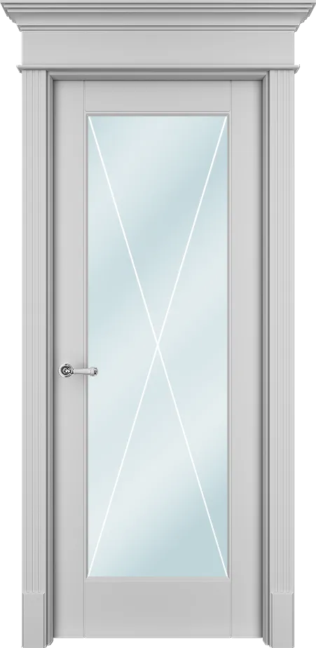 Двери в интерьере - Дверь ТанХС белая, сатинат