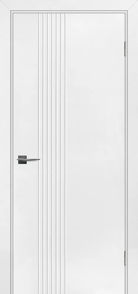 Двери в интерьере - Дверь Текона Smalta-Rif 202 эмаль белая, глухая