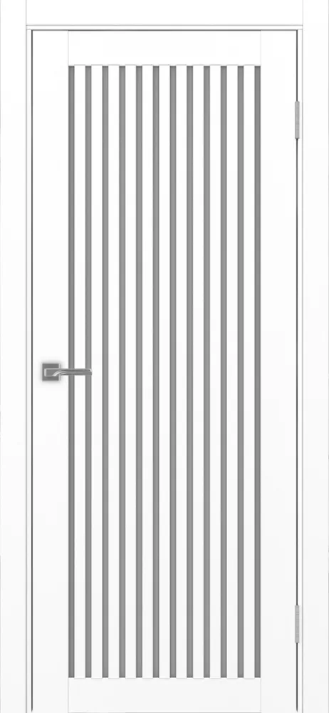 Двери в интерьере - Дверь Эко 543.2 белый снежный, сатинат