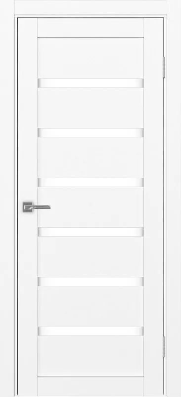 Двери в интерьере - Дверь Эко 507.12 белый снежный, lacobel белый