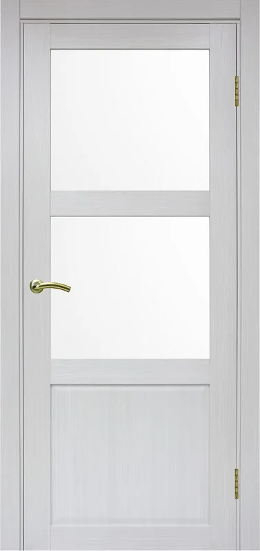 Двери в интерьере - Дверь Эко 630.221 ОФ3 ясень серебристый, сатинат