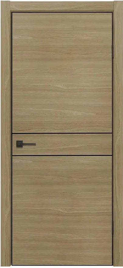 Двери в интерьере - Дверь L-52 дуб натуральный кромка AL, глухая