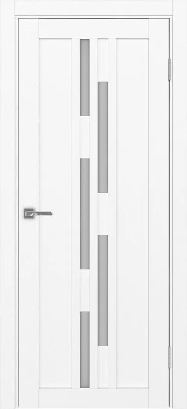 Двери в интерьере - Дверь Эко 551.121 белый снежный, сатинат