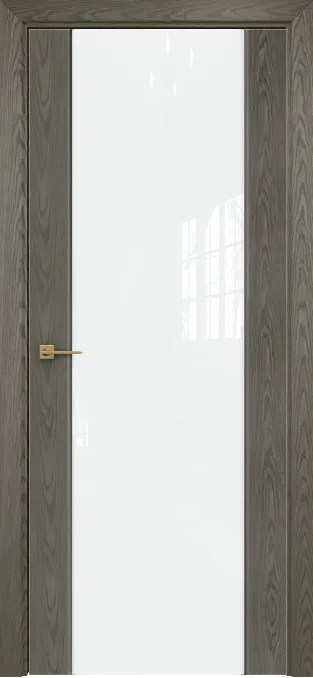 Двери в интерьере - Дверь Оникс Парма 1 дуб арктик, глухая лакобель RAL 0333