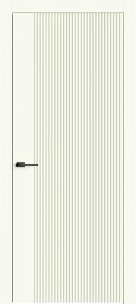 Двери в интерьере - Дверь Лайн2 эмаль RAL 9010, глухая