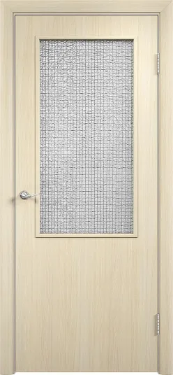 Двери в интерьере - Дверь V ПВХ беленый дуб, армированное 58
