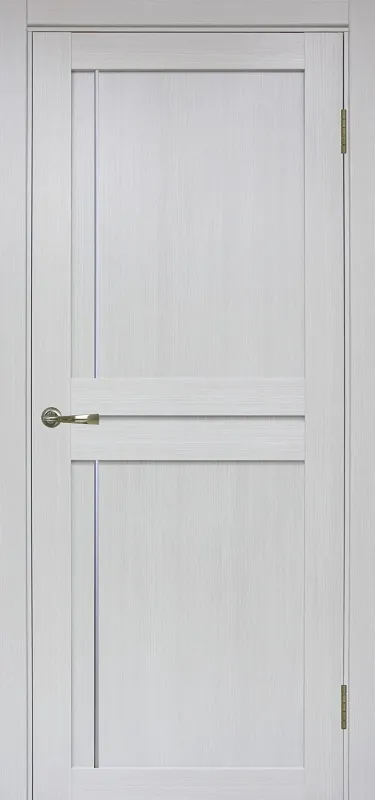 Двери в интерьере - Дверь Эко 523.111 АПП ясень серебристый молдинг SC, глухая