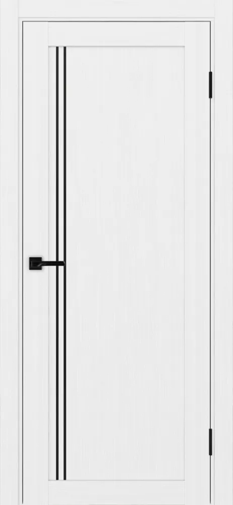 Двери в интерьере - Дверь Эко 566.111 АПП белый лед молдинг SB, глухая