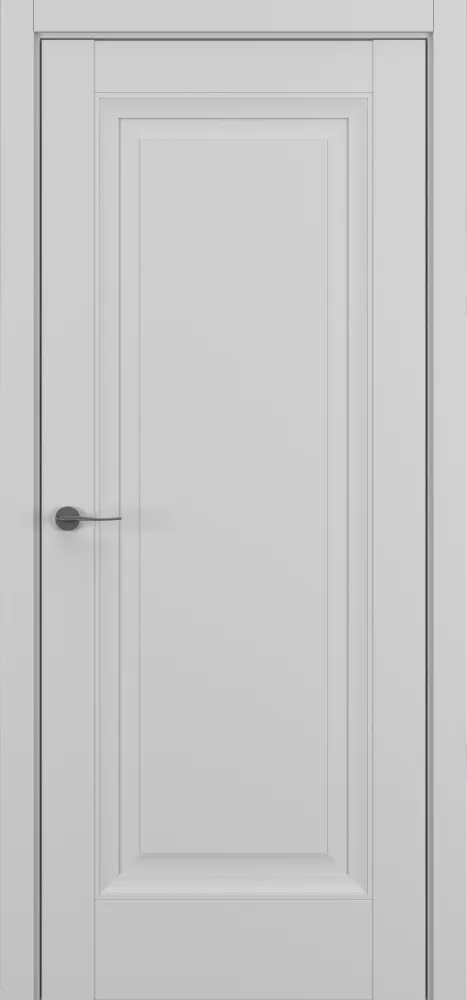 Двери в интерьере - Дверь Z Неаполь В2 экошпон серый, глухая