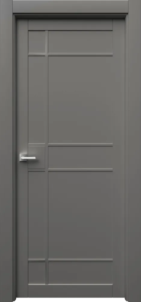 Двери в интерьере - Дверь Ронд3 эмаль серая, глухая