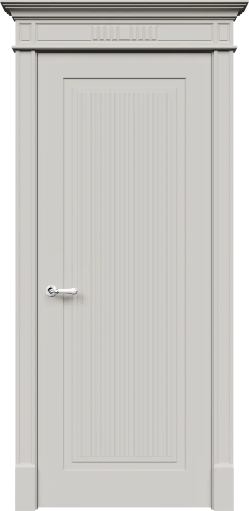 Двери в интерьере - Дверь Рим эмаль латте, глухая