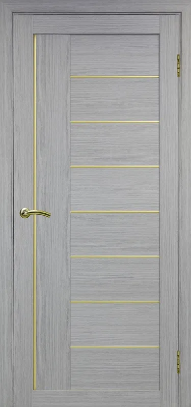 Двери в интерьере - Дверь Эко 524.11 АПП дуб серый молдинг SG, глухая