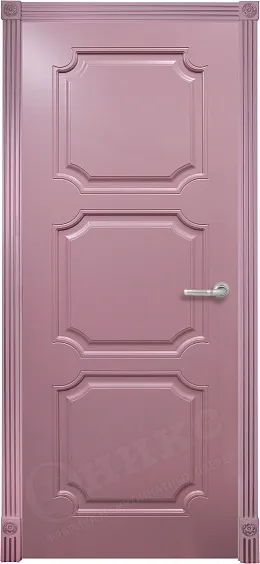Двери в интерьере - Дверь Оникс Валенсия фрезерованная эмаль по RAL , глухая