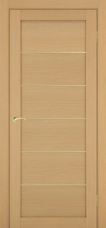 Двери в интерьере - Дверь Эко 501.1 АПП ясень темный молдинг SG, глухая