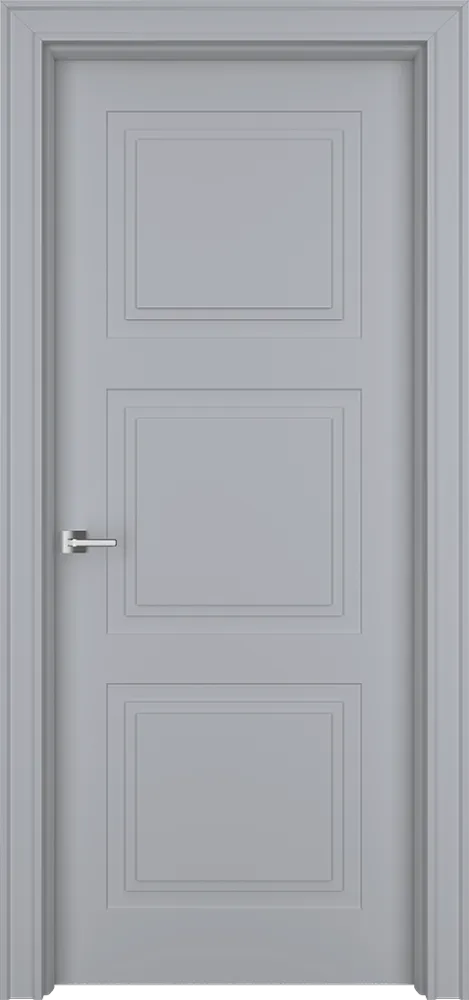 Двери в интерьере - Дверь Псп33 эмаль RAL 7047, глухая