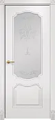 Схожие товары - Дверь Оникс Венеция фрезерованная эмаль белая, контурный витраж №2